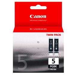 TechWarehouse PGI-5BK Canon Twin Pack Black Ink Canon