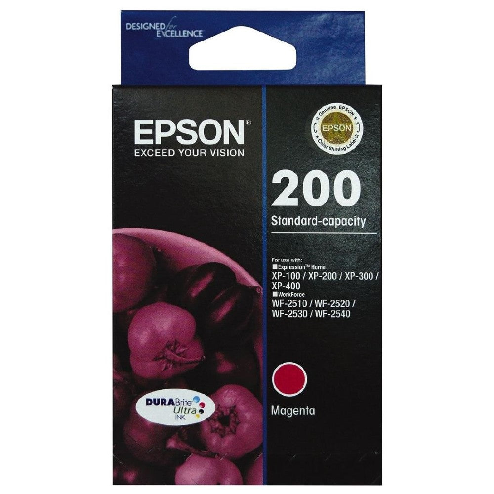 200 Epson Std Capacity Magenta Ink Cartridge