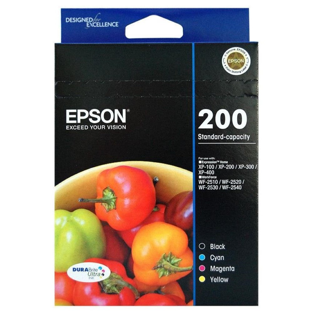 200 Epson Std Capacity Ink Set