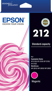 212 Epson Std Capacity Magenta Ink Cartridge