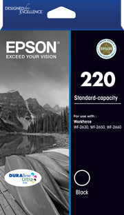 TechWarehouse 220 Epson Std Capacity  Black Ink Cartridge Epson