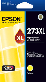 273XL Epson High Capacity Yellow Ink Cartridge