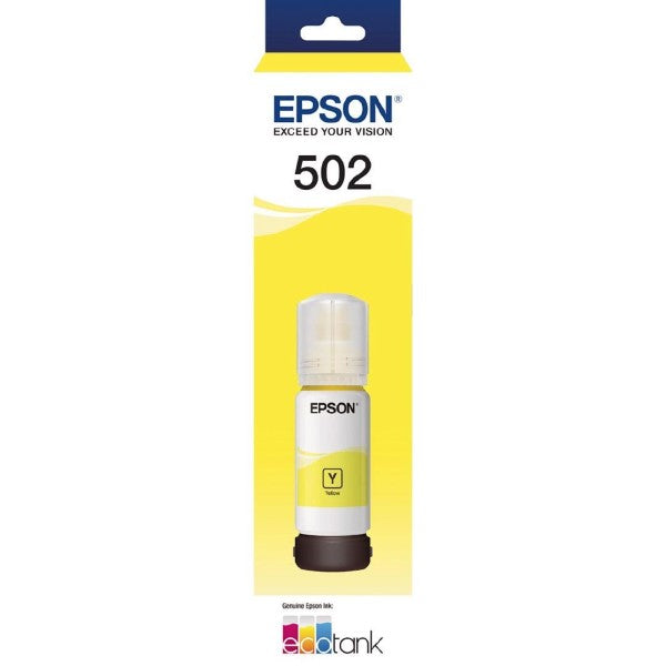 TechWarehouse Epson T502 - Yellow Ink Bottle Epson