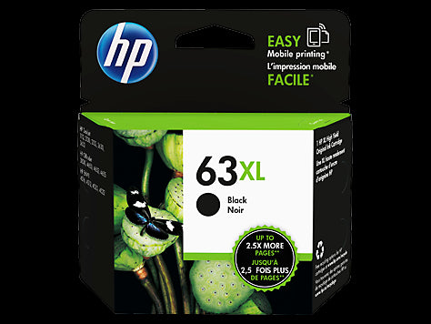 63XL HP High Capacity Black Ink Cartridge