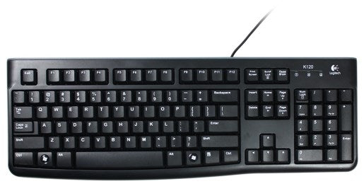 TechWarehouse Logitech K120 USB Keyboard Logitech