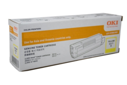 TechWarehouse 46507609 Oki Yellow Toner Oki