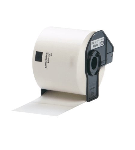 TechWarehouse DK11202 Compatible 62mm x 100mm 300 per roll Shipping Labels for Brother Compatible for Brother