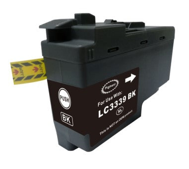 TechWarehouse LC3339XLBK Compatible XXL High Yield Black Ink for Brother Compatible for Brother