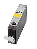 CLI-521Y Compatible Canon Yellow Ink