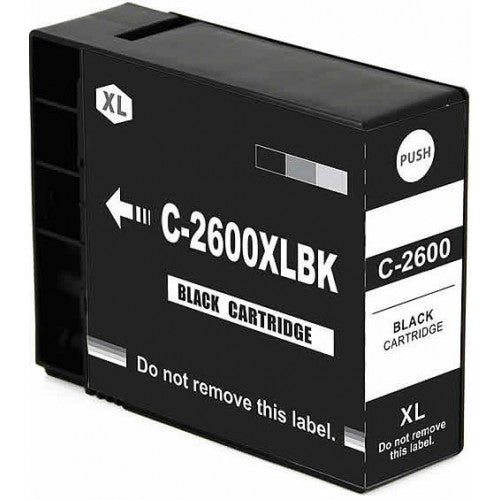 TechWarehouse PGI2600XL Compatible Canon High Capacity Black Ink Compatible for Canon