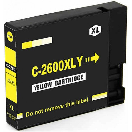 TechWarehouse PGI2600XL Compatible Canon High Capacity Yellow Ink Compatible for Canon