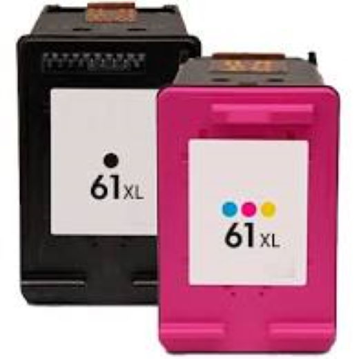 61XL Compatible Black + Colour Combo Set for HP