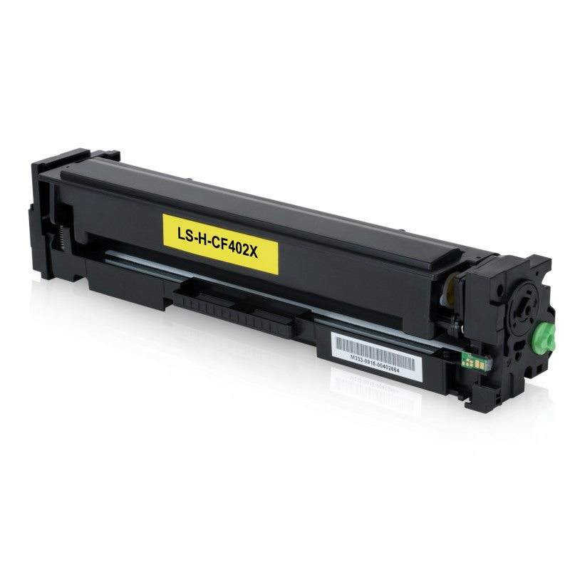 201X Compatible High Yield Yellow Toner (CF402X) for HP