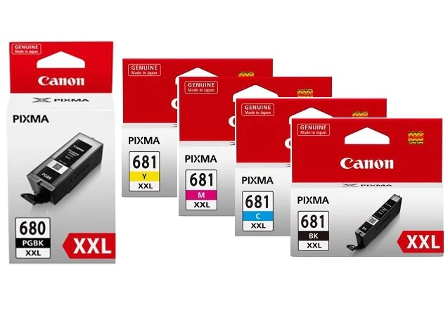 TechWarehouse CLI-681XXL Canon Set - 5 Cartridges Canon