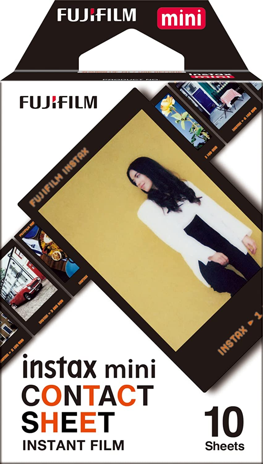TechWarehouse INSTAX Mini Film 10pk Contact Sheet Fujifilm