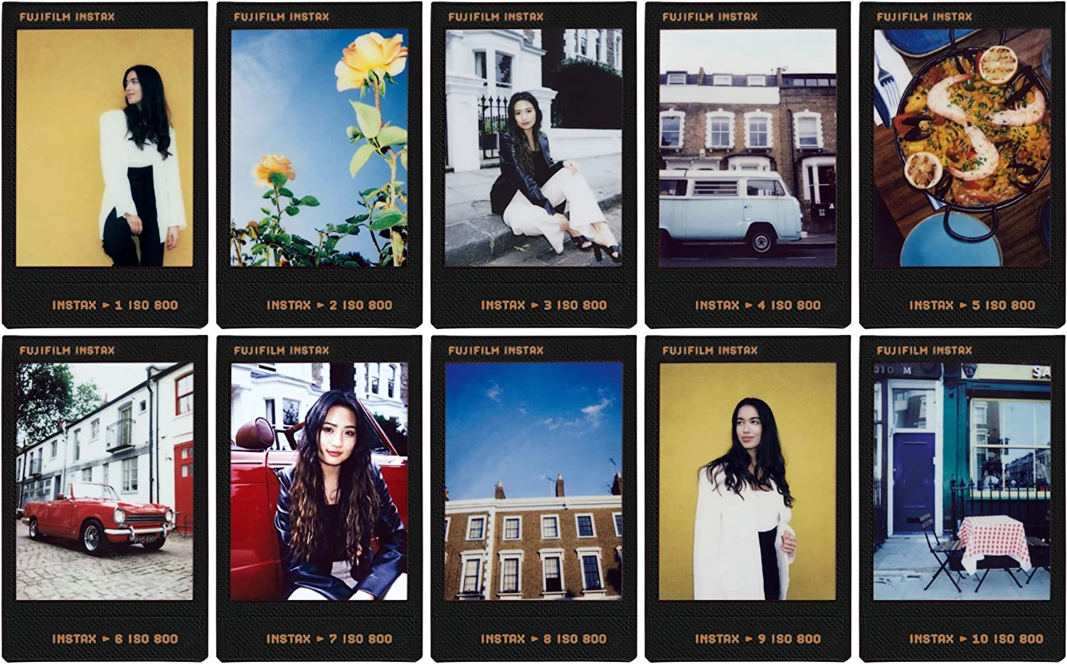 TechWarehouse INSTAX Mini Film 10pk Contact Sheet Fujifilm