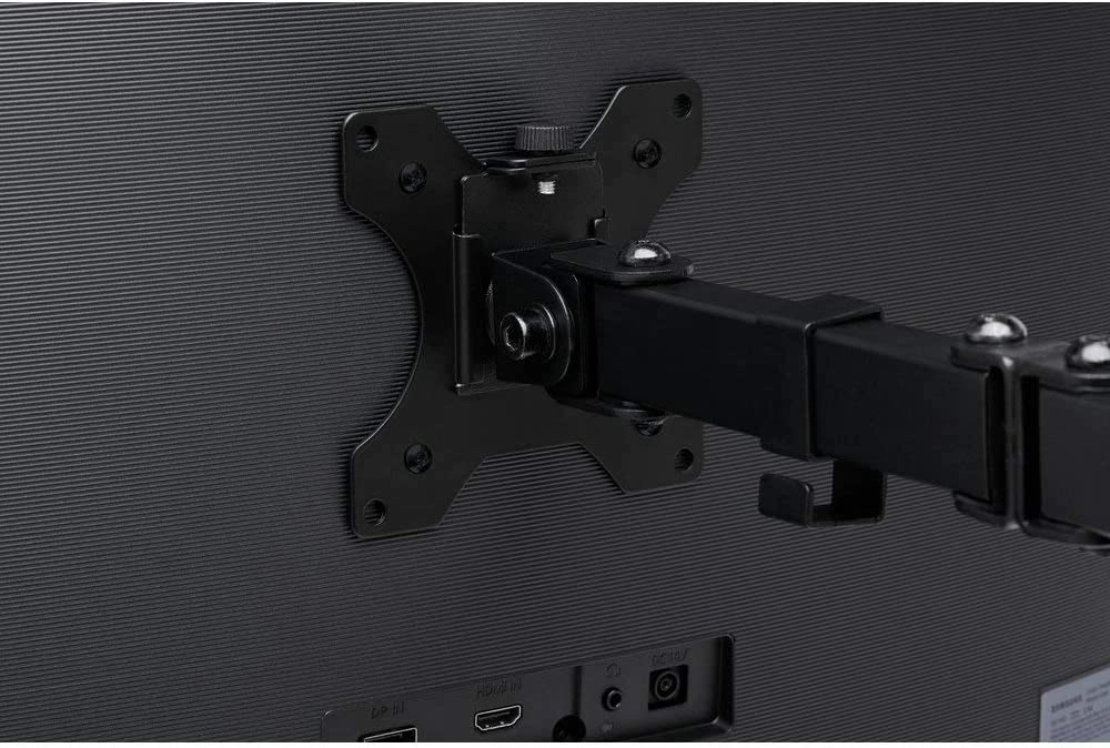 TechWarehouse Kensington SmartFit Desk Mount for Dual Monitor VESA 75x75 & 100x100 Kensington