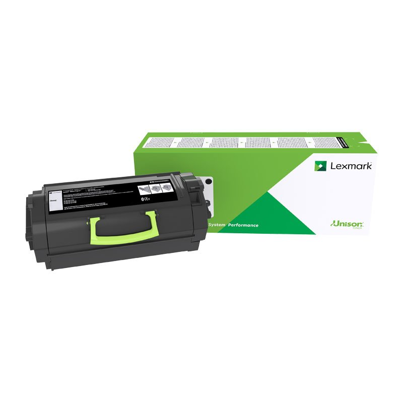 Lexmark 58D6000 Black 7.5k Return Programme Toner Cartridge