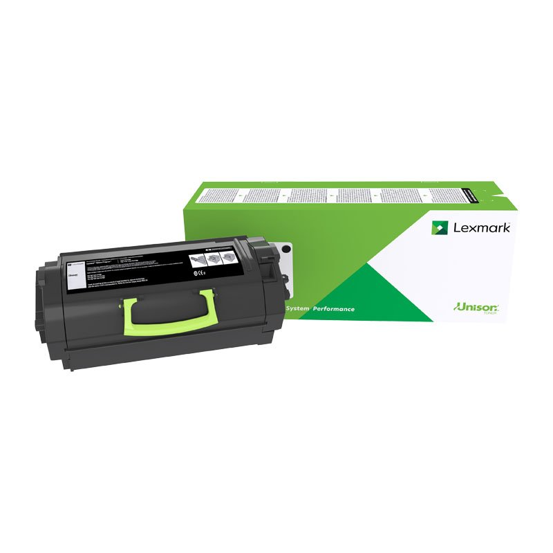 TechWarehouse Lexmark 58D6X0E Black 35k Return Programme Toner Cartridge Lexmark