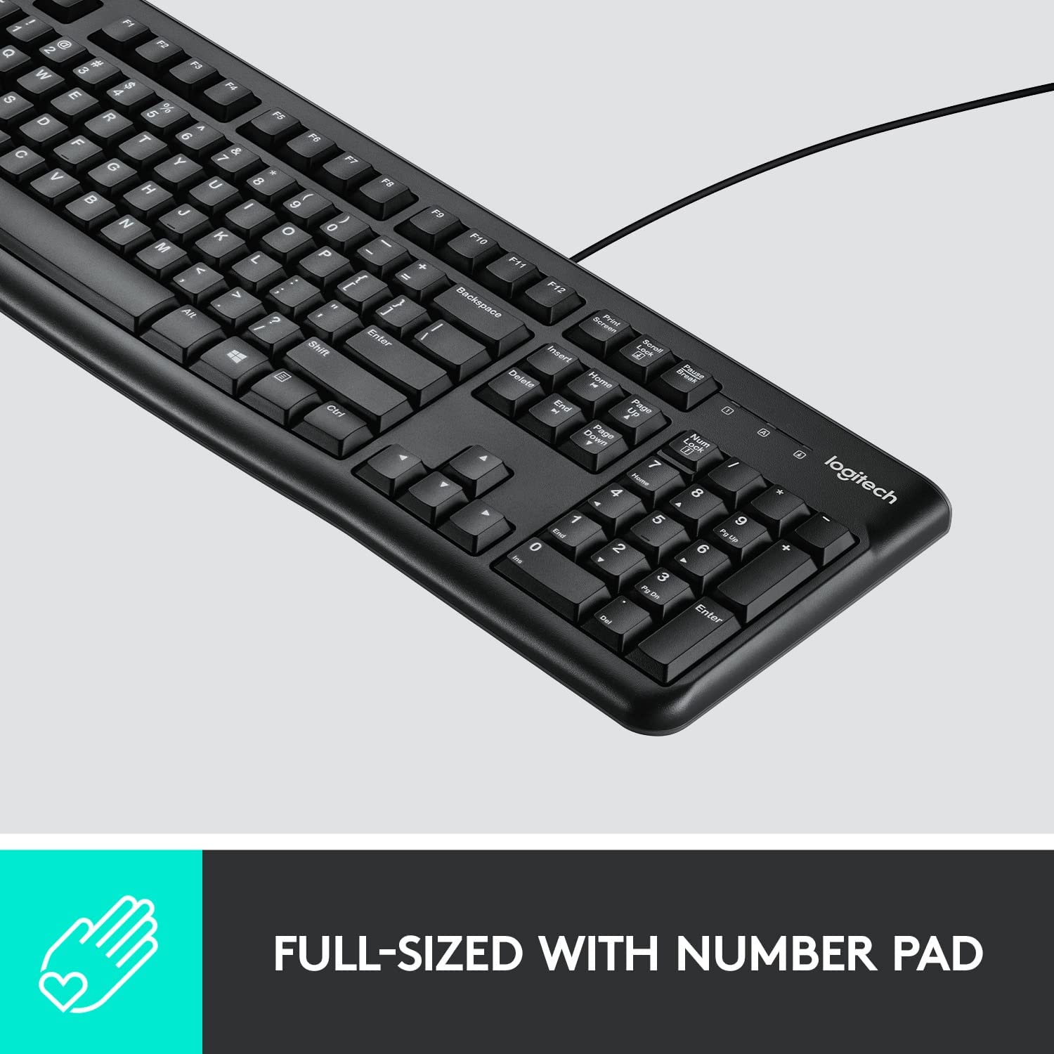 Logitech MK120 Wired Keyboard & Mouse