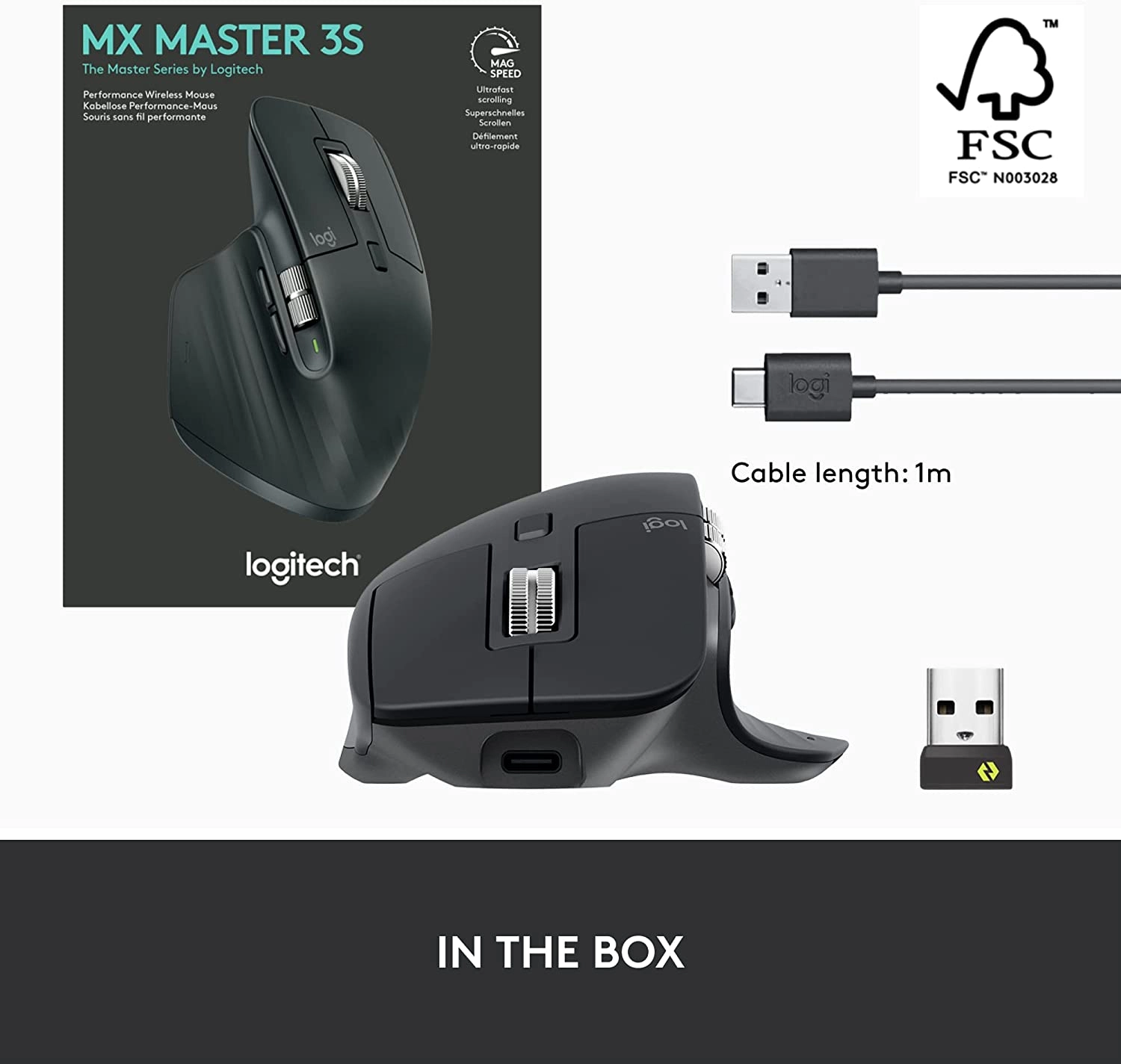 Logitech MX Master 3s Wireless