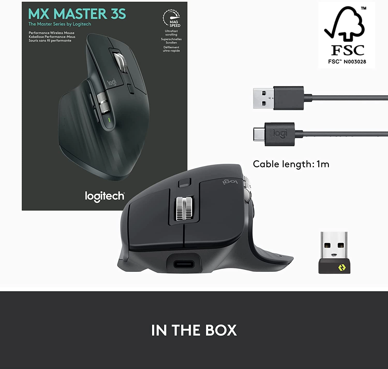 TechWarehouse Logitech MX Master 3s Wireless Logitech