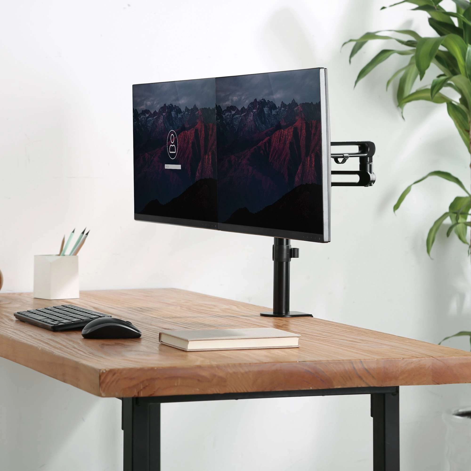 TechWarehouse StarTech Desk Mount Dual Monitor Arm, VESA 75x75 & 100x100 StarTech