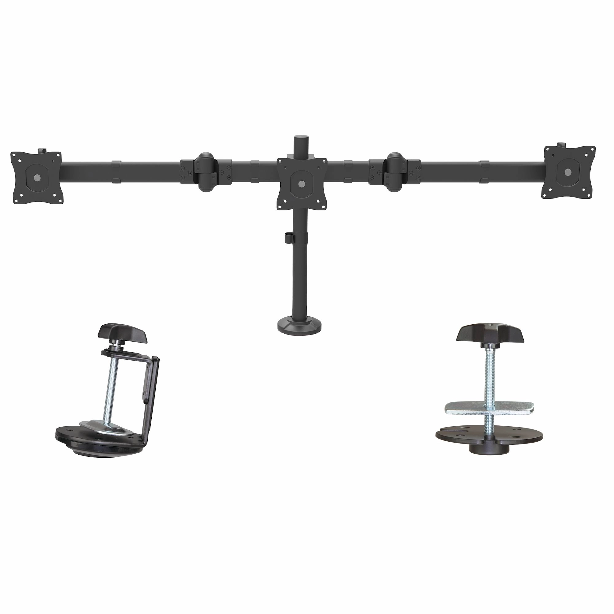 StarTech Desk Mount Triple Monitor Arm, VESA 75x75 & 100x100