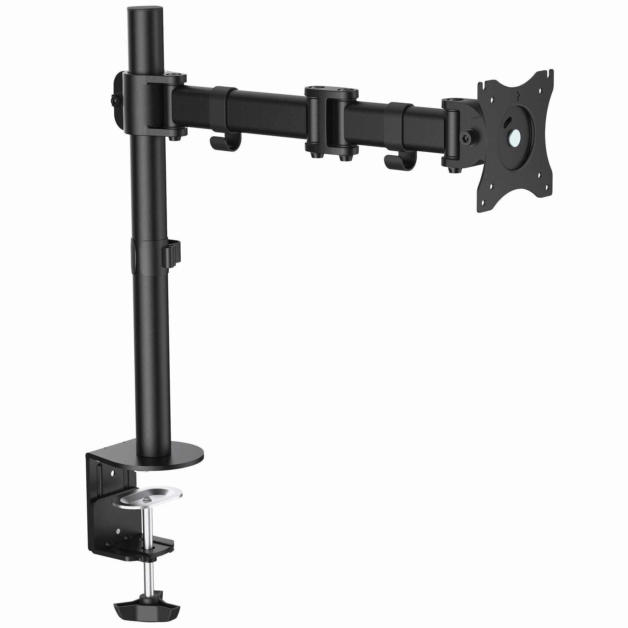 StarTech Vertical Desk Mount Single Monitor Arm, VESA 75x75 & 100x100