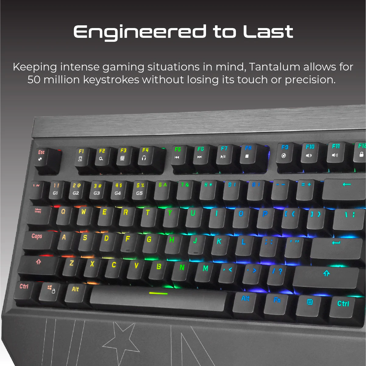 VERTUX Precision Pro Mechanical Gaming Keyboard