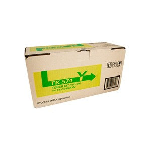 TechWarehouse TK-574Y Kyocera  Toner Kyocera