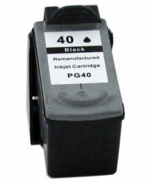 TechWarehouse PG-40 Remanufactured Canon Black Cartridge Compatible for Canon